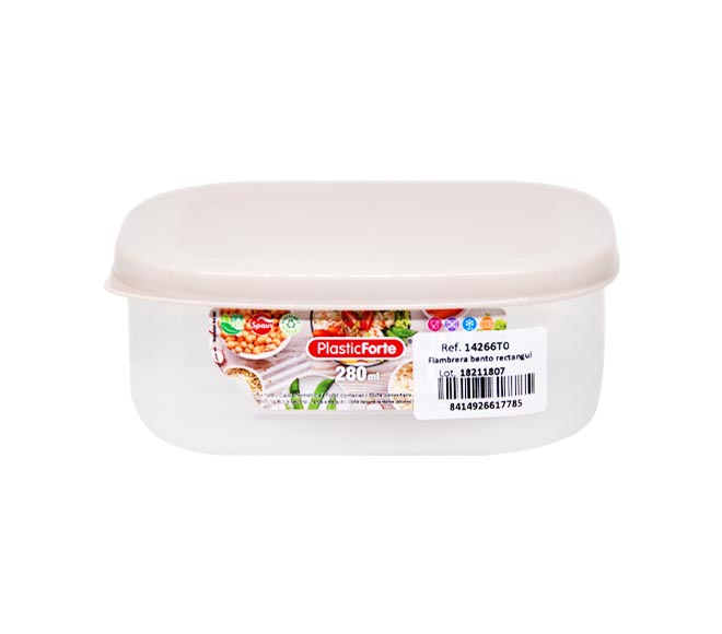 Plastic Forte Plastic Container 280Ml