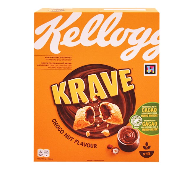Kelloggs Krave 410G Choco Nut Flavour