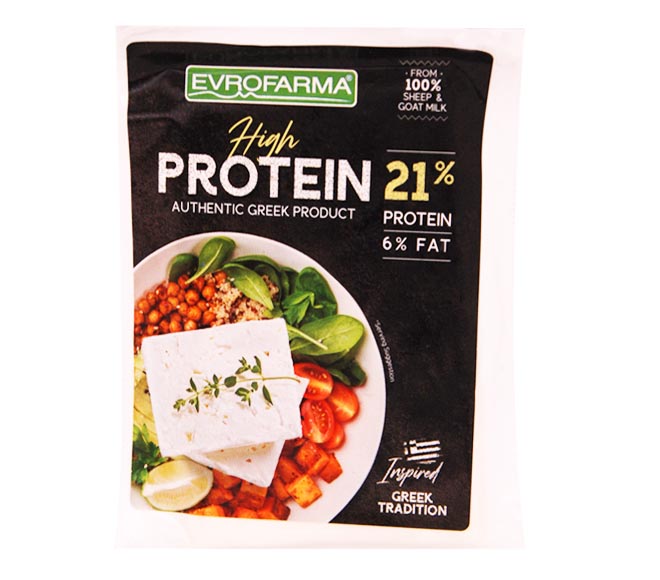 Evrofarma Cheese  High Protein 21% Protein 6% Fat 150G