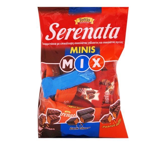 Serenata Snack Mini Wafers Mix 180G