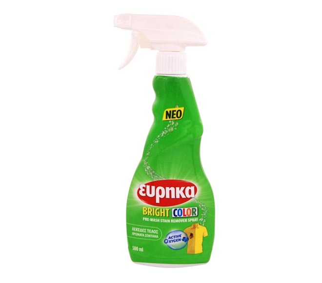 Eureka Cleaning Care  Bright Pre Wash Stain Remover Spray 500Ml Color