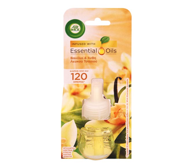 Air Wick Aromatic Diffuser Refill 19Ml Vanilla White Tea Leaves