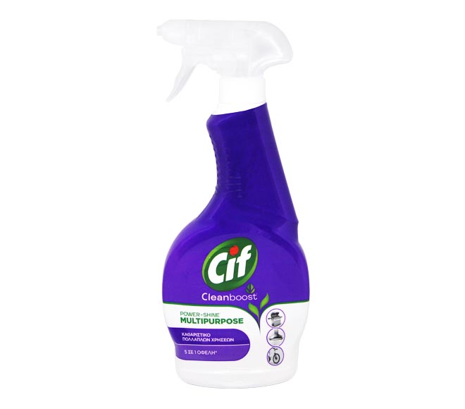 Cif Cleanboost Spray Power Shine Multipurpuse 500Ml