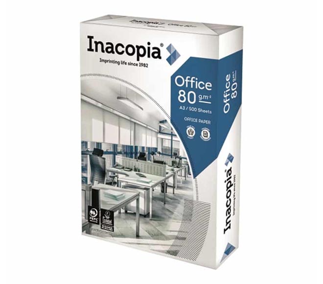 Inacopia Ofiice Paper 80G A3 500 Sheets