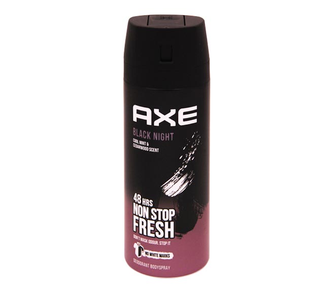 Axe Deodorant Scent Body Care Bodyspray 150Ml Black Night
