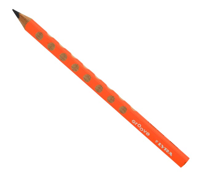 pencil LYRA Groove Giant Neon HB/2 - Orange