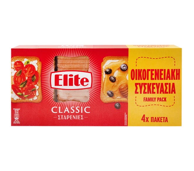 Elite Wheat Rusks 500G 4X125G