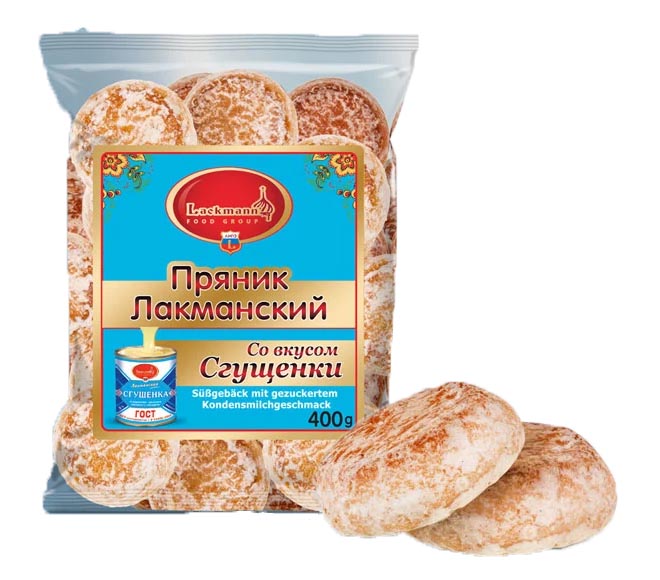Lackmann Gingerbread With Condensed Milk 400G