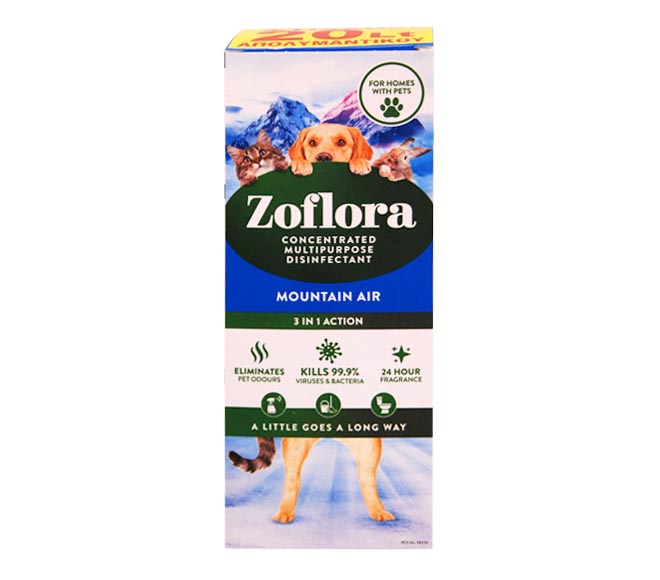 Zoflora Concentrated Disinfectant 500Ml Mountain Air For Pets