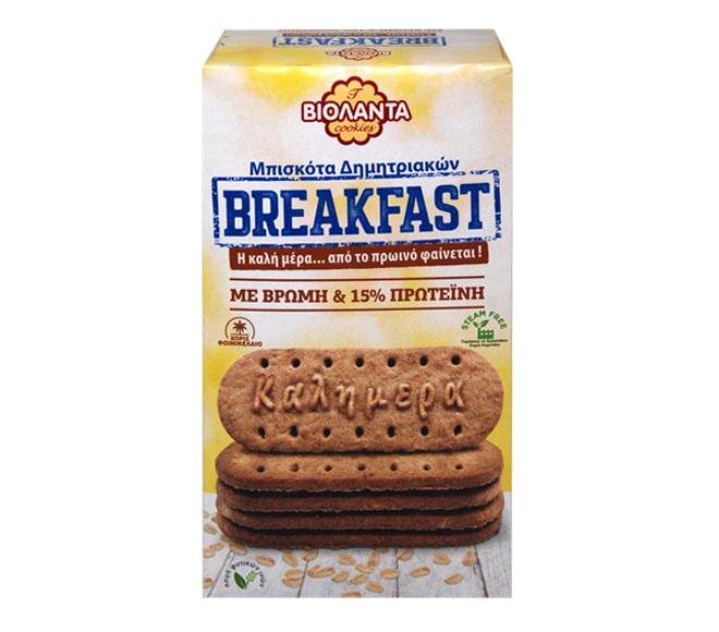 Violanta Breakfast Cereal Biscuits 180G - Oat 15% Protein