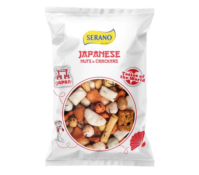 Serano Japanese Nuts Crackers 175G