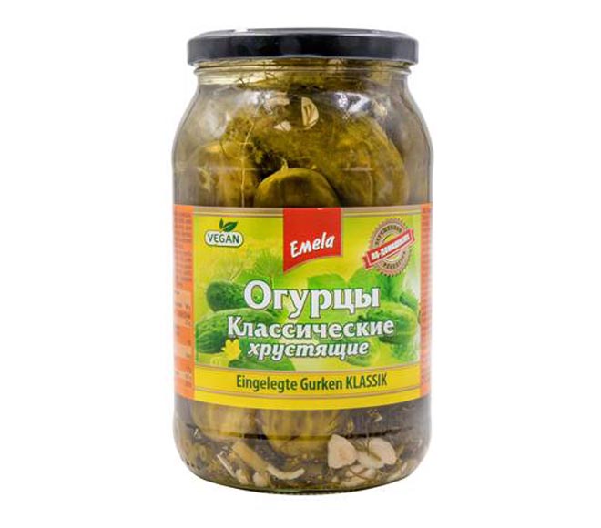 Emelya Cucumbers Classic Crispy 900Ml