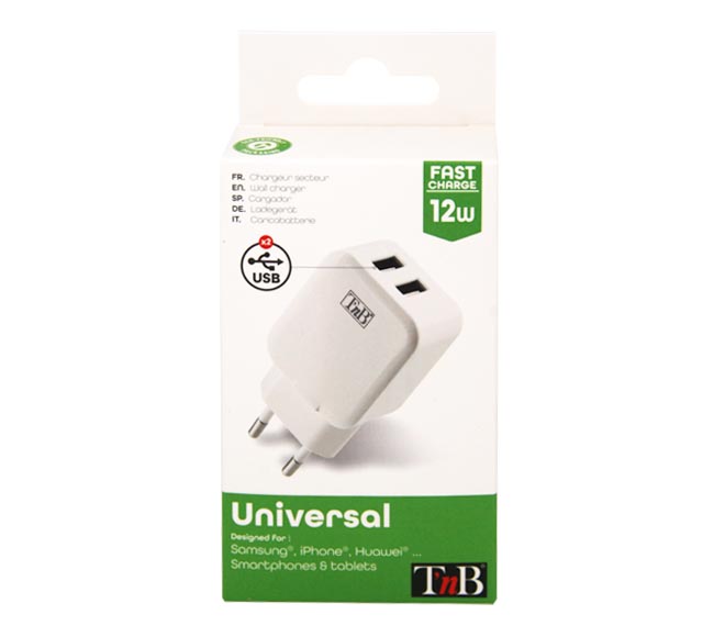 Tnb Mains Charger 12W - Universal