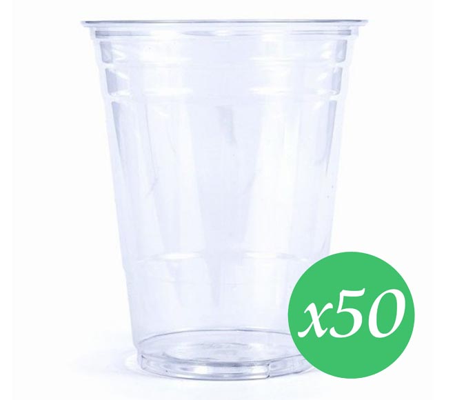 Crystal Caterways Plastic Cups 400Cc X 50Pcs