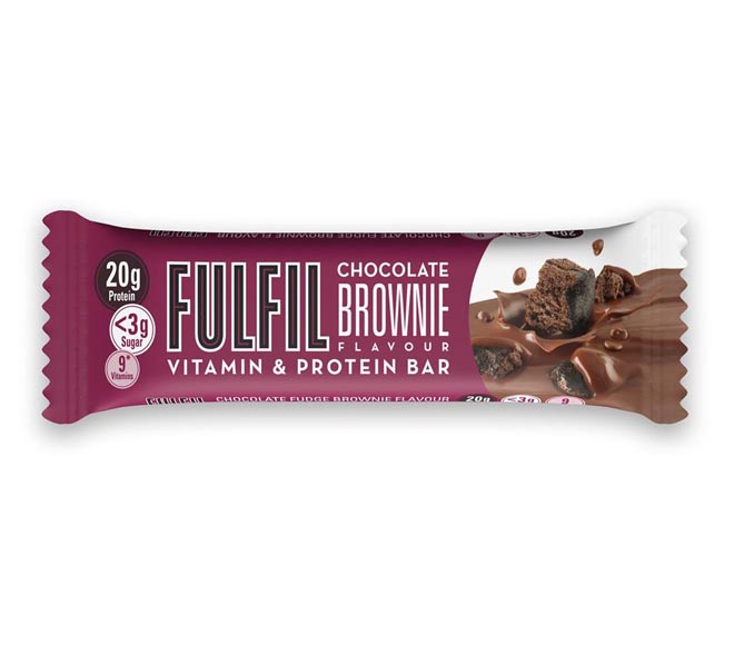 Fulfil Bar Protein Vitamin 55G Chocolate Brownie