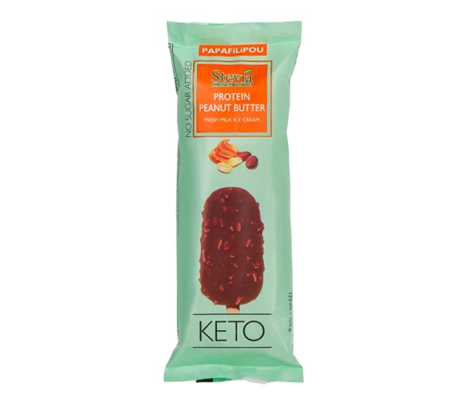 ice cream PAPAFILIPOU protein no sugar added with stevia 125ml - Peanut Butter