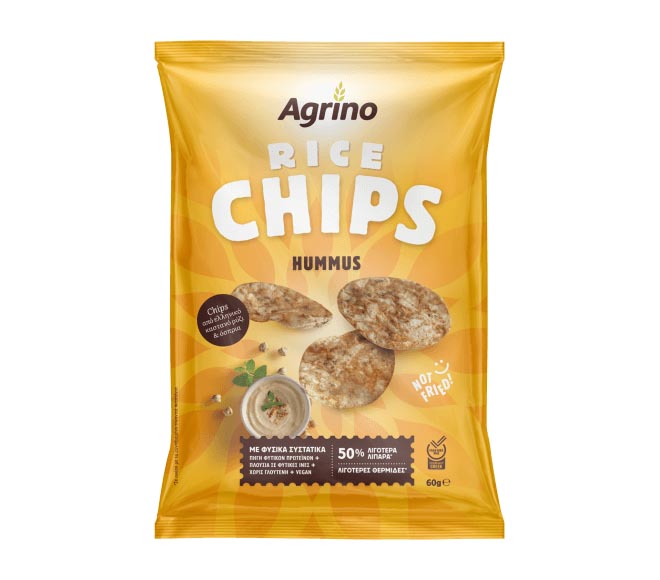 AGRINO rice chips 60g - Hummus