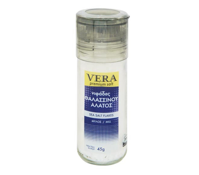 VERA grinder sea salt flakes 45g