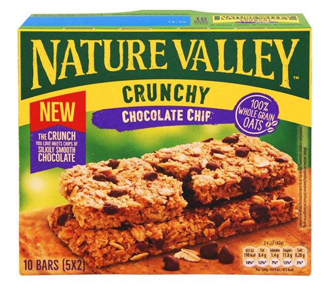 Nature Valley Crunchy Chocolate Snack Chips 5X42G