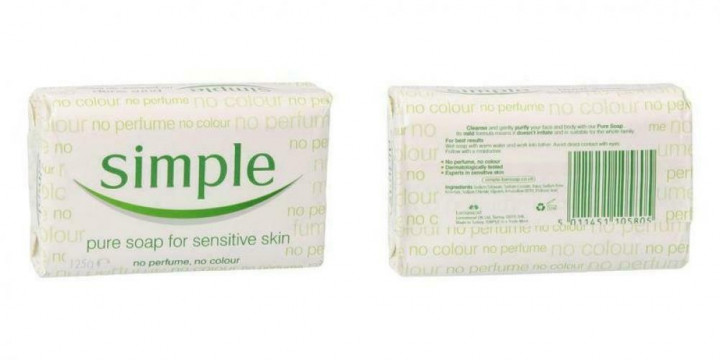 Simple Pure Soap Twin Pack Soap 2X125G