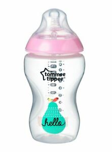 Tommee Tippee Closer To Nature Girl Bottle 340ml X 3M+