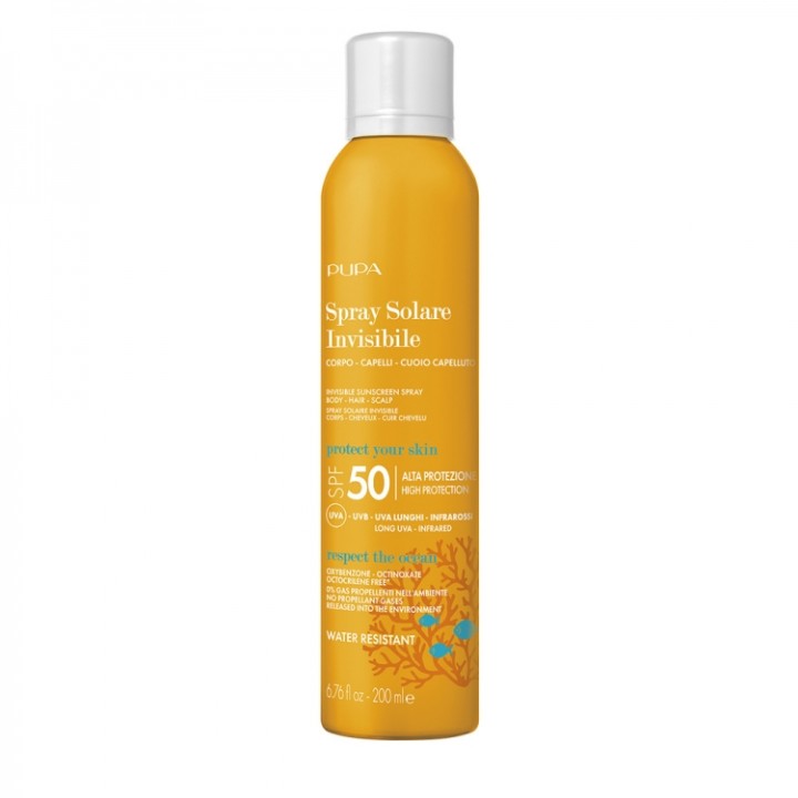 PUPA Invisible Sunscreen Spray Spf 50