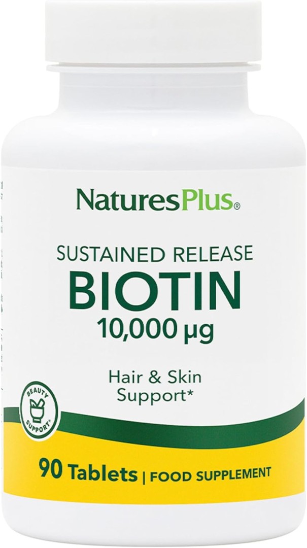 Natures Plus Biotin 10mg S/r, Tablets, 90