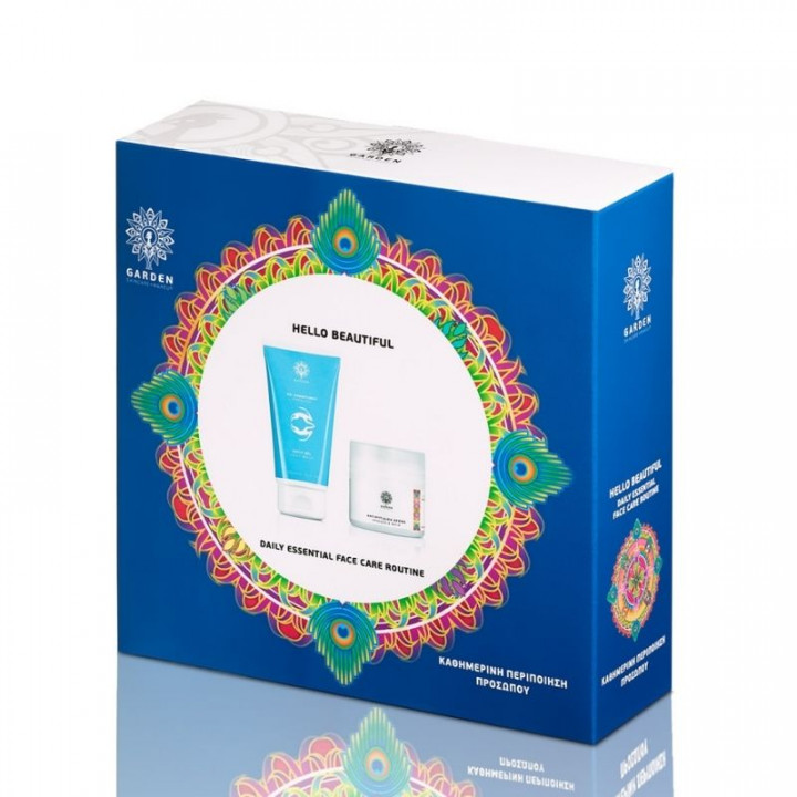 Garden Set Daily Gel Face Wash 150ml & Anti-Wrinkle Face & Eye Cream 50ml