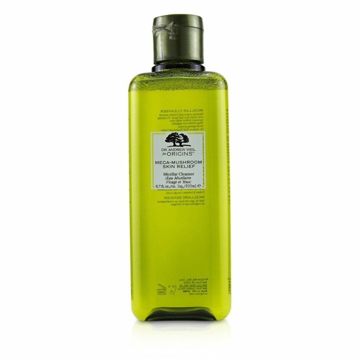 Originsmega Mushroom face cleanser Skin Relief Micellar make up remover face cleanser By For Unisex 6.7 Oz