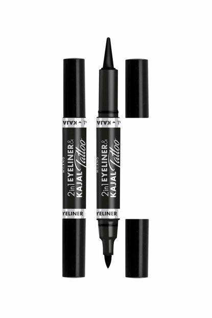 Deborah Milano 2In1 Eyeliner & Kajal Tattoo Black