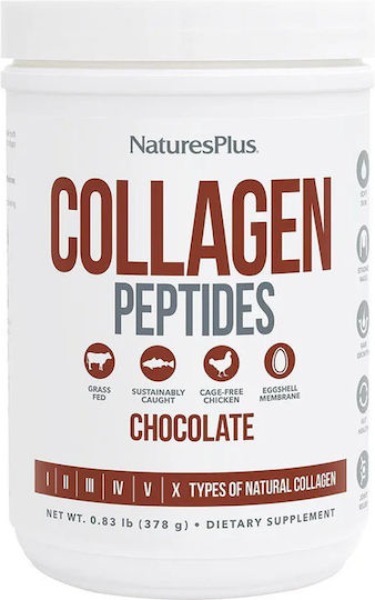 Natures Plus Collagen Chocolate Powder, Powder, 378gr
