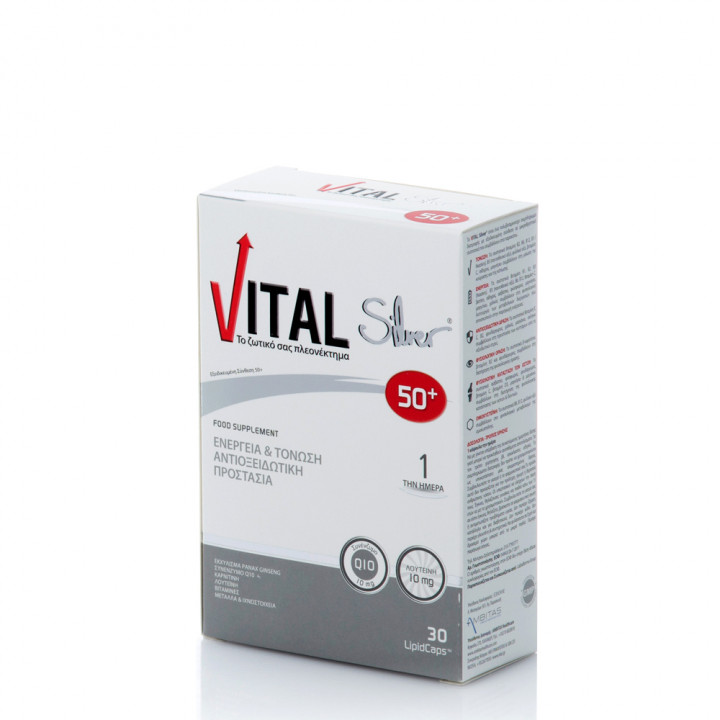 Vital Silver Energy & Stimulation 50Plus 30 Caps