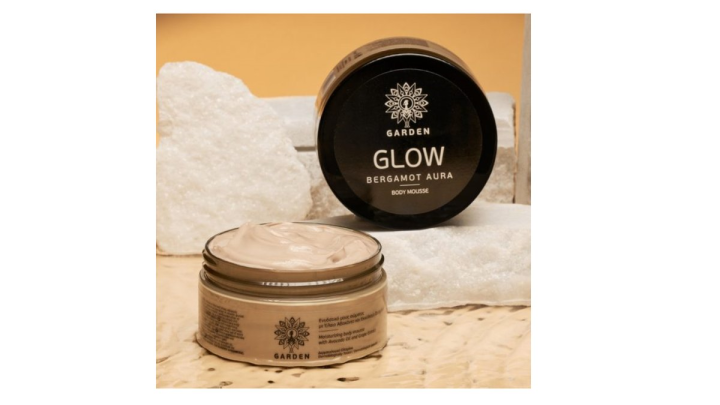 Garden Glow Body Mousse Caramael Fantasia 200Ml (Avocado+Grape)