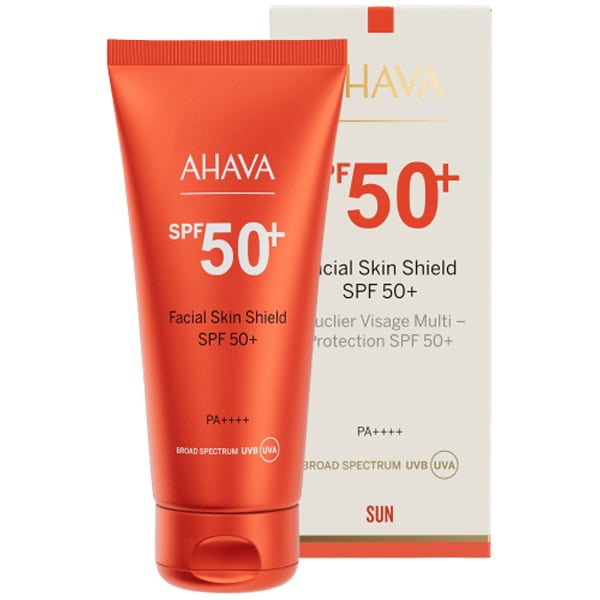 Ahava Facial Skin Shield SPF50+ – Mineral Sunscreen 50ml