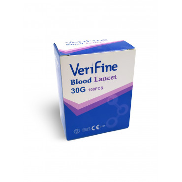 Verifine Lancets 30G 0.31Mm Universal Pack. 100 Pieces