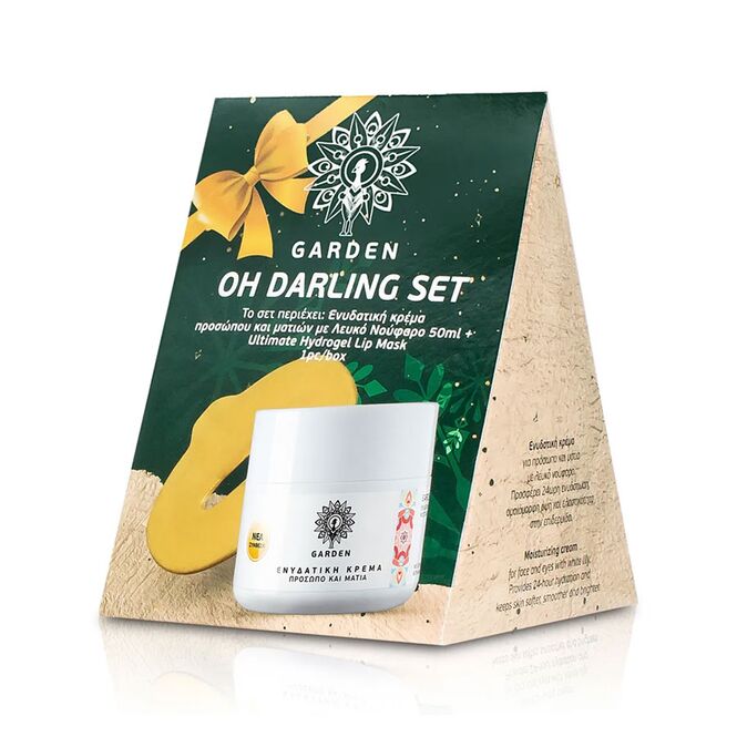 Garden Of Panthenols Oh Darling Set Moisturizing Face Cream 50Ml + Ultimate Hydrogel Lip Mask
