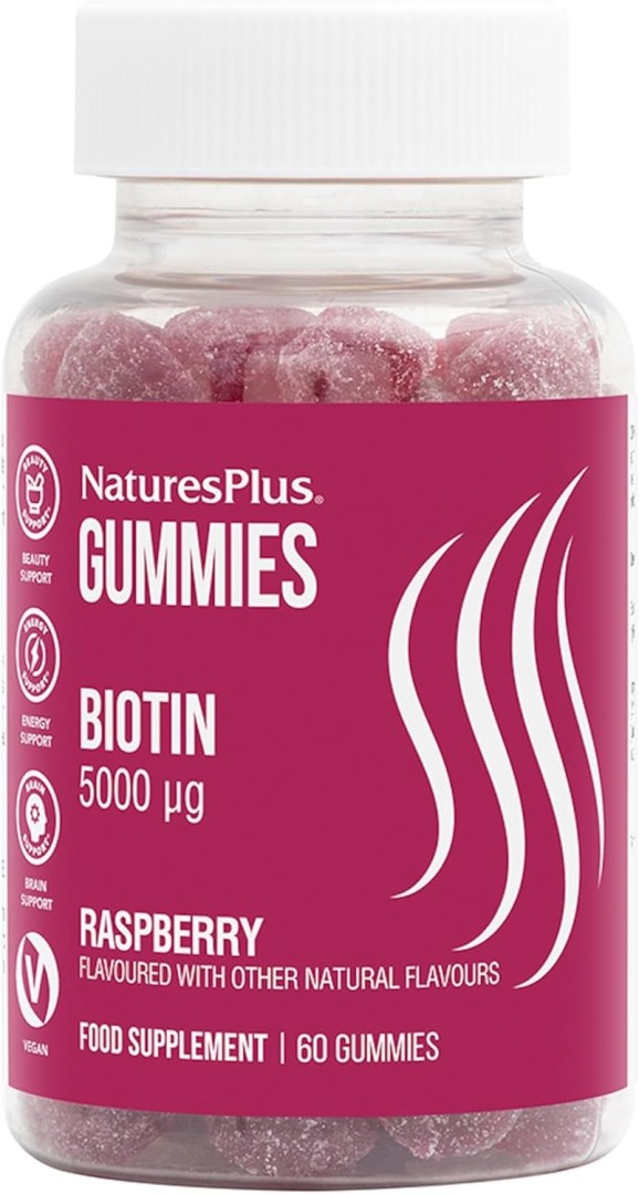 Natures Plus Biotin 5000mcg Gummies, Gummies, 60