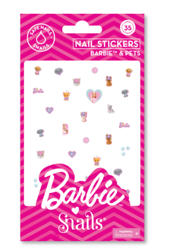 Snails Kid's Beauty Barbie Nail Stickers Barbie & Pets Manicure