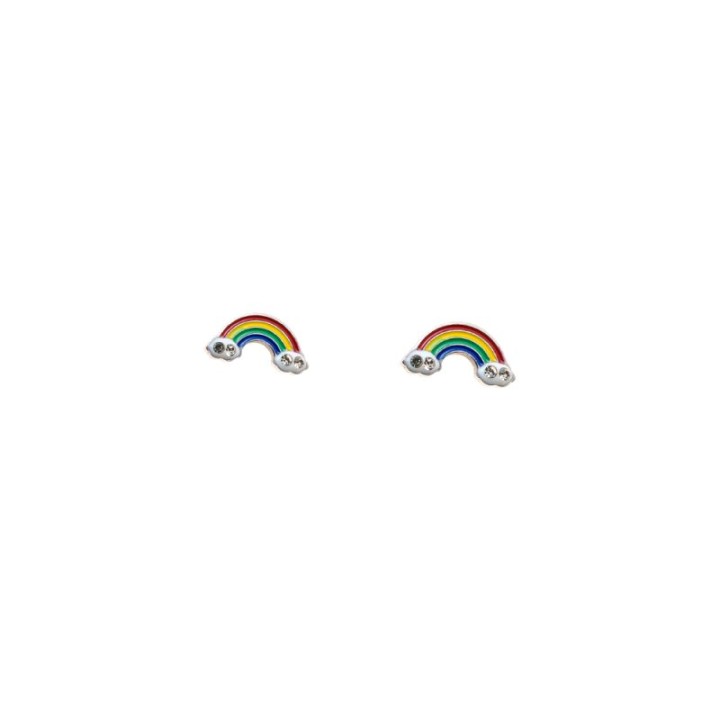 Borthgetti Pharma Rainbow Earrings Stainless Steel 13.5