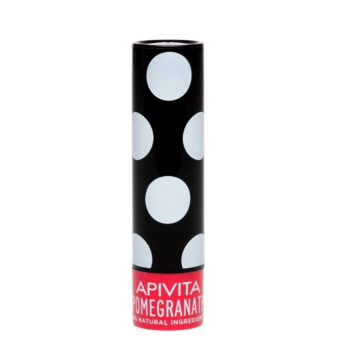 Apivita Lip Balm Pomegranate Tinted Lip Balm 4.4g