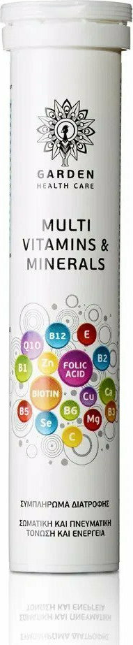 Garden Of Panthenols Multivitamin Efferv. 20 Tabs