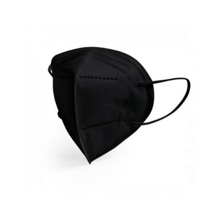 Ffp2 Kn95 Black Adult Mask 1Pcs