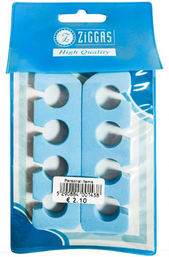 Ziggas Pedicure Toe Separator 2Pcs