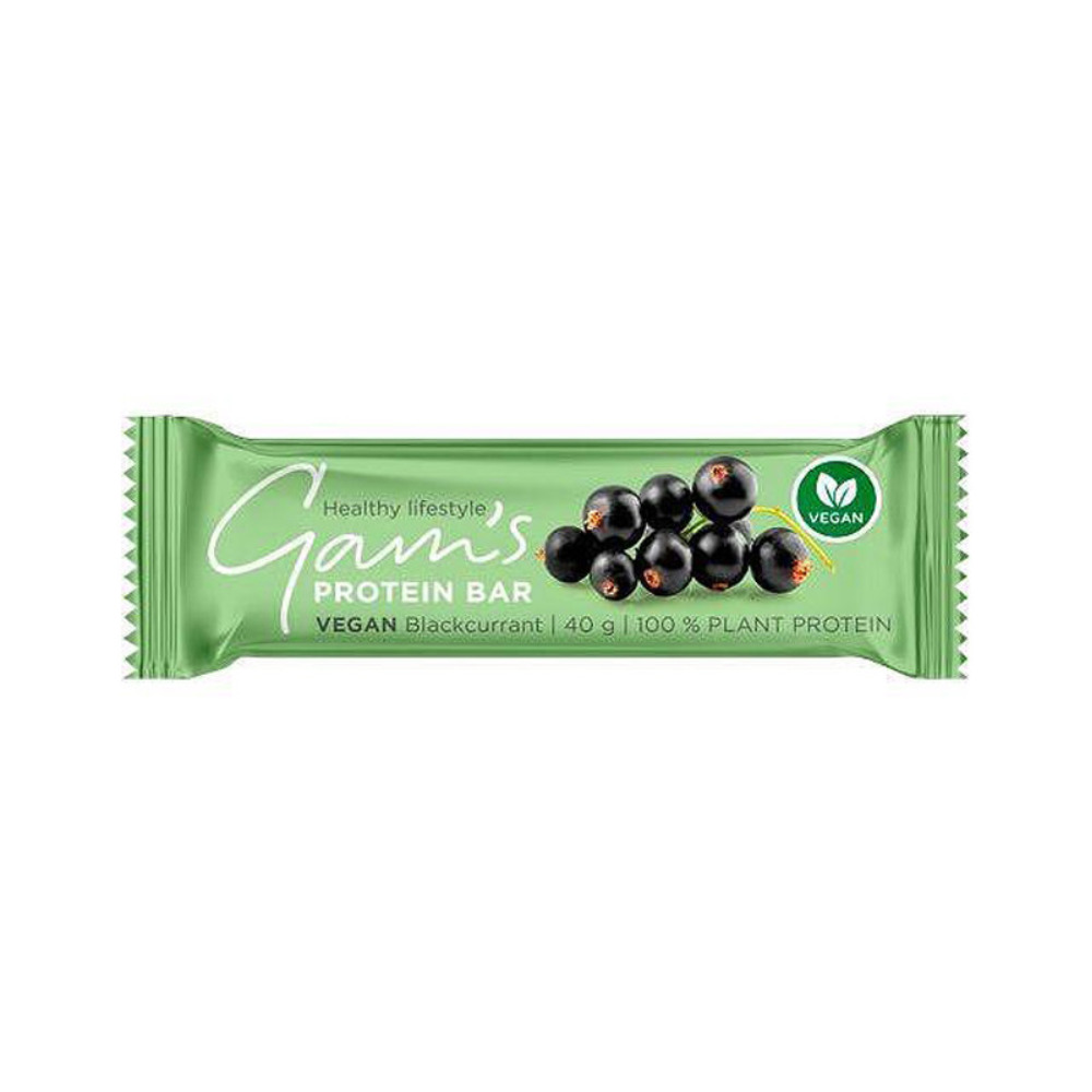 Vegan Protei Bar Blackcurrant, 40 g, Gam`s Protein