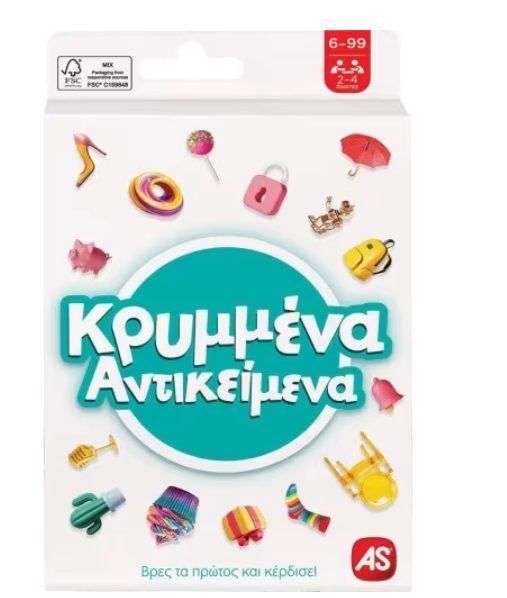 AS CARD GAMES KRYMMENA ANTIKEIMENA