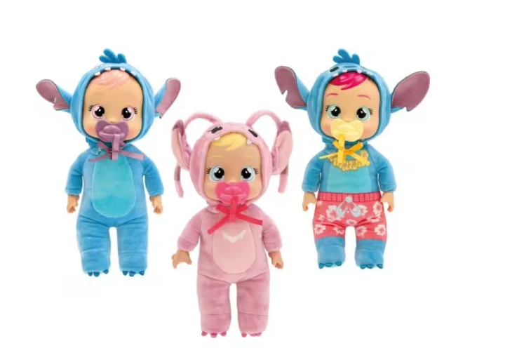 CRY BABIES TINY CUDDLES DISNEY ASSORTED