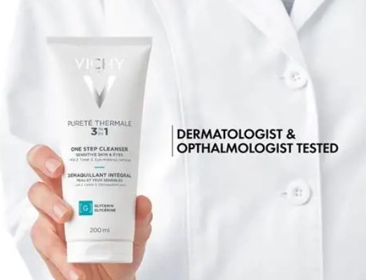 Vichy Purete Thermale 3 In 1 One Step Cleanser For Sensitive Skin 200ml