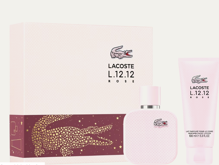 L.12.12 Rose Gift Set, EdP 50ml + Body Lotion 100ml