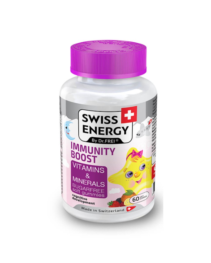 Swiss Energy Kids Immunity Boost Vitamins & Minerals 60 Gummies