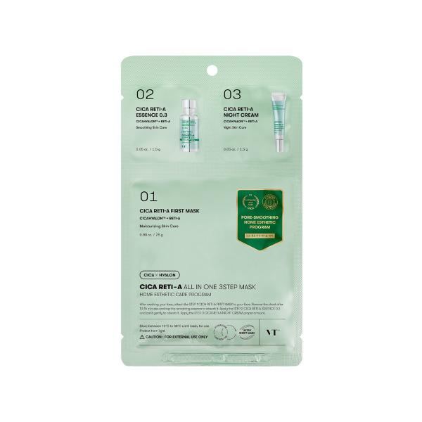 Vt Cica Reti-A All In One 3Step Mask